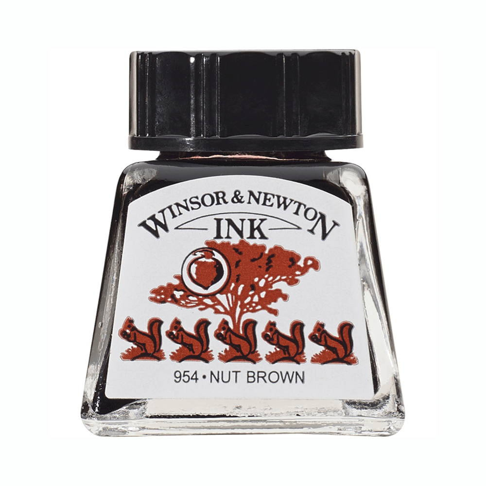 TINTA CHINA WINSOR 14ML RF441 CAFE DE NUEZ