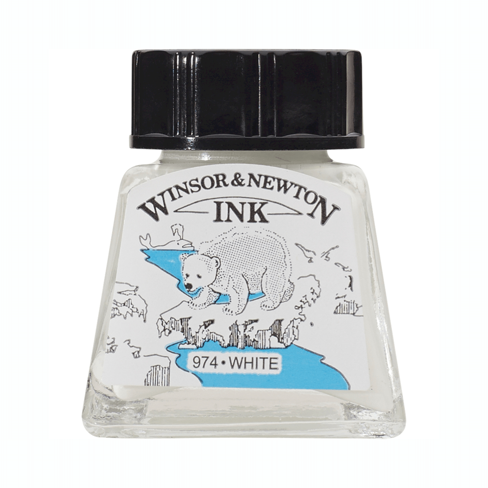 TINTA CHINA WINSOR 14ML RF702 BLANCO